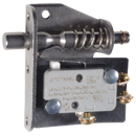 C&K COMPONENTS Snap Acting/Limit Switch, Spdt, Momentary, 0.5A, 125Vdc, Screw Terminal, Stainless Steel Plunger 12TL604